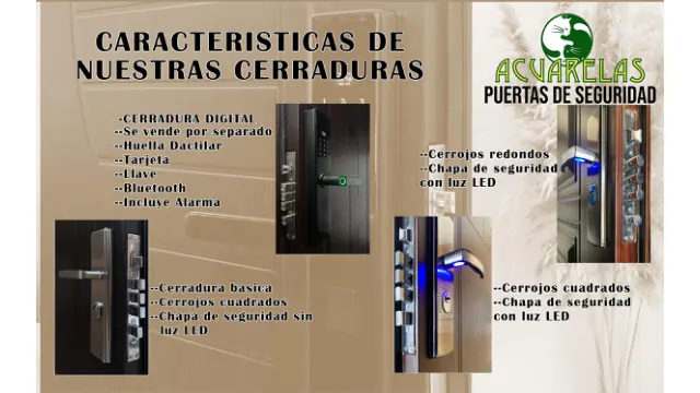 Referencia de puertas: Cerraduras